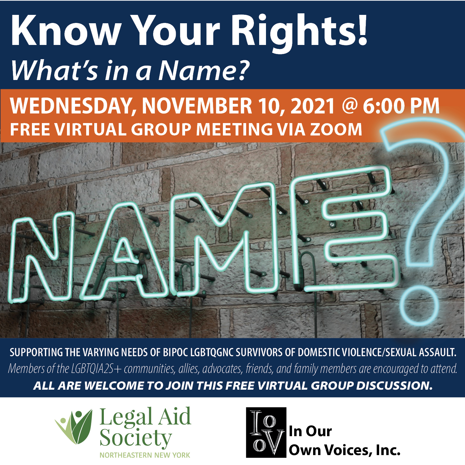 Know Your Rights: What’s in a Name?