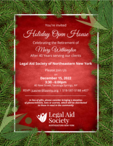 Holiday Open House invitation